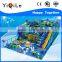 Large Indoor Plastic Slide Childrens Playground Equipment