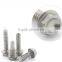 Manufactured in China metal self-tapping cup hooks screws