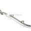 Metal chrome waterfall display hook for slatwall system from ironware product factory