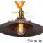 Vintage Rusted Pendant Lamp Industrial Naval Luffy Chandelier Light Round Ceiling Lamp for Home/Bar/Canteen/Restaurant