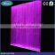 DIY Shimmering led fiber optic curtain with colors changing effect for wedding backdrop decoration