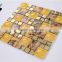 SMP24 Gold Titanium Crystal Mosaic Ti Plating mosaic Crystal Easy Mosaic Designs
