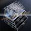 4 drawers acrylic cosmetic display lipstick stand holder