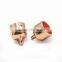 Gold Metal End Cap For Leather Cord