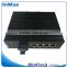 Digital substation full gigabit 1x1000BaseX FX Port and 4x10/100/1000BaseTx Ports Din-rail Industrial Ethernet Switches i505B