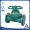 Fluorine plastic or steel valve lined diaphragm valve