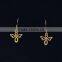 Earrings With Butterfly Drop for Wholesale