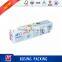 New style ivory board customized toothpaste packaging box with logo