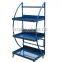 engine oil dispenser stand/metal fuel oil standing display shelf