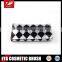 18pcs Multifunction cosmetic brush set in Black and white grid bag