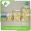 Fresh peeled garlic bag packing