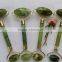 skin care handle massage roller natural jade stone facial roller face beauty massage tool beauty care tools face buaty massager