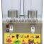 double tank 18liters commercial cold and hot juicer dispenser