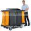 Cleaning trolley, hotel housekeeping maid cart trolley