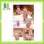 OEM service shining flower stand pop up folding paper handmade festival cards greeting cards