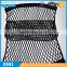 Black white color Knotless Braided Luggage Net for cars