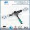 rotating ratchet turnbuckle with rubber tool handle