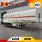 50000 liters capacity oil transportation tanker fuel tank semi trailer