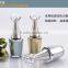 Elegant colored custom empty plastic nail polish bottles with brush
