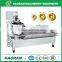 Hot-sale DH-16 automatic big donut machine donuts making machine donuts fryer