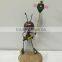 2015 Newest Design Garden Ant Metal Ant Decoration Painted Metal Ant Ant With Flower Garden Stake Ant Stakes Metal Ant Garden