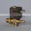 M12X6.5mm brass welding machine DC 24V 36V steam magnetic valve ZCQ-20B-20