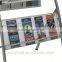 Nice look customized professional tabloid newspaper display racks