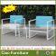 Garden sectional sofa modern design aluminum sofa set outdoor furniture