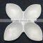 white bulk ceramic plate