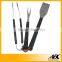 Eco-Friendly Wooden Handle 3pcs BBQ Tool Set