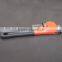 American type heavy duty pipe wrench with plastic dipped handle