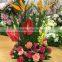 wholesale silk cloth artificial flower arrangements