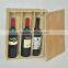 China Unfinished Wooden Wine Box Supplier