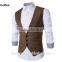 Korean slim single-breasted vest black suit vest waistcoat