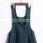 Green Colors School Uniform Pinafore Dresses