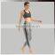 Custom Fitness Running Dri-Fit Padded Full Support Sublimation Strappy Racerback Sports Bra