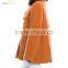 Fur Collar Ladies Plaid Winter Cashmere Wool Coat