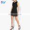 Korean Women's Fashion Wholesale Knot Front Bodycon Tunic Mini Dresses