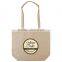 Standard Cotton Tote Bag - made from 6 oz. biodegradable cotton and comes with your logo.