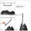 Black Closet Space Saving Magic Clothing Hanger Oragnizer