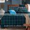 100%cotton flannel reactive print with washed bedding set
