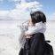 Winter New Cashmere Solid Color Scarf Street Warm Lovers Scarf