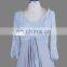 Elegant Scoop Neckline Full Back Chiffon Bohemian Style Mother Of The Bride Dress With Sleeves