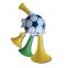 Brazil football cheering fan plastic horn