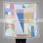 Fashion Islamic Accessories Tudung Women Shawl Printed Satin Silk Muslim Hijab Square Scarf