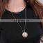 Old Mythology Head Shape Magical Glow in the Dark Necklace