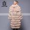 New arrival latest coat design for women winter wear fur coat