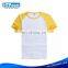 Factory Wholesale Cotton Sport Colorful shoulder Printed Blank Tshirt for Famliy