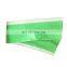 Green plastic cuttable flexible cable management sleeve