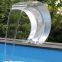 artificial waterfalls for garden swimming pools